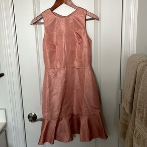 Peach dress